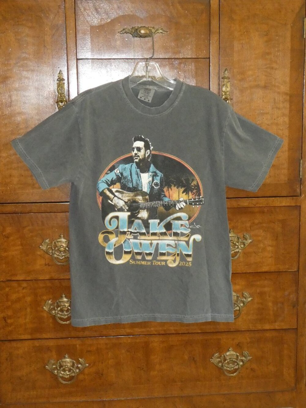 Jake Owen Concert T-shirt Summer Tour 2025 Size Medium - Unisex